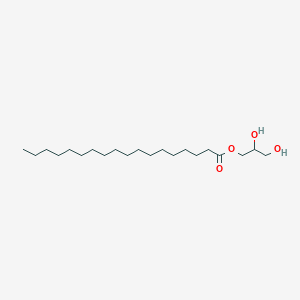 molecular formula C21H42O4 B133467 Glyceryl monostearate CAS No. 123-94-4