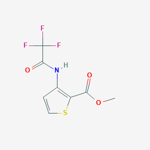 Methyl 3-(2,2,2-trifluoroacetamido)thiophene-2-carboxylate