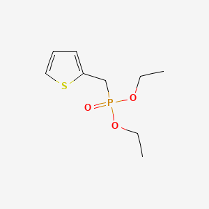 molecular formula C9H15O3PS B1334679 Diethyl (thiophen-2-ylmethyl)phosphonate CAS No. 2026-42-8