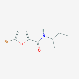 molecular formula C9H12BrNO2 B1334690 5-Bromo-N-(sec-butyl)-2-furamide CAS No. 546091-17-2