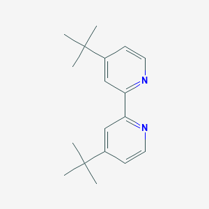 molecular formula C18H24N2 B1334720 4,4'-Di-tert-butyl-2,2'-bipyridine CAS No. 72914-19-3