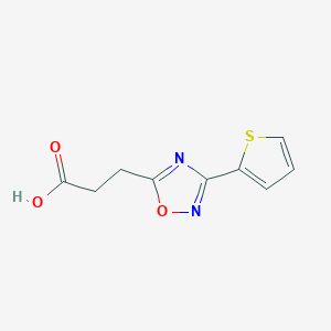 3-(3-Thien-2-yl-1,2,4-oxadiazol-5-yl)propanoic acid