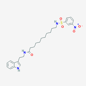 molecular formula C27H36N4O5S B133473 Nbut-11N CAS No. 150214-87-2