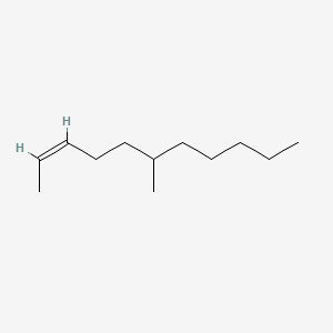 molecular formula C12H24 B13347421 2-Undecene, 6-methyl-, (Z)- 