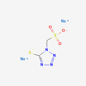 molecular formula C2H3N4Na2O3S2 B1334744 CID 123133952 CAS No. 66242-82-8