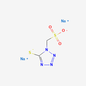 5-Mercapto-1,2,3,4-tetrazole-1-methyl sulfonic acid disodium salts