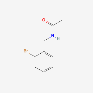 molecular formula C9H10BrNO B1334749 N-(2-bromobenzyl)acetamide CAS No. 74315-07-4