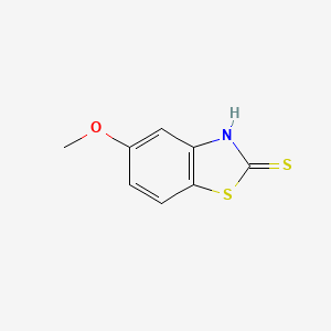 molecular formula C8H7NOS2 B1334758 5-Methoxybenzo[d]thiazole-2-thiol CAS No. 55690-60-3