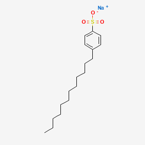 molecular formula C18H30NaO3S B1334781 Sodium p-dodecylbenzenesulfonate CAS No. 2211-98-5