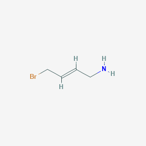 molecular formula C4H8BrN B13348025 4-Bromobut-2-en-1-amine 