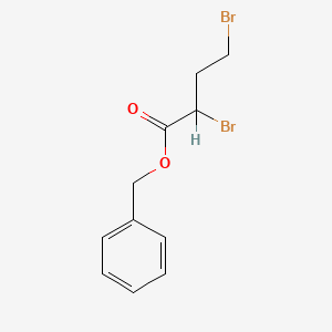 molecular formula C11H12Br2O2 B1334814 Benzyl 2,4-dibromobutanoate CAS No. 23085-60-1