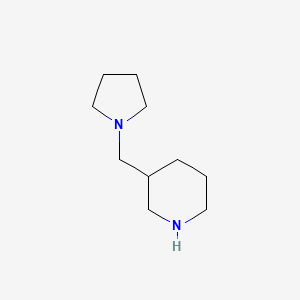 molecular formula C10H20N2 B1334820 3-(Pyrrolidin-1-ylmethyl)piperidine CAS No. 514842-98-9