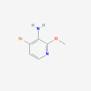 molecular formula C6H7BrN2O B13348314 4-Bromo-2-methoxypyridin-3-amine 