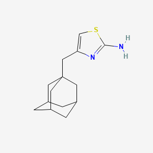 4-Adamantan-1-ylmethyl-thiazol-2-ylamine
