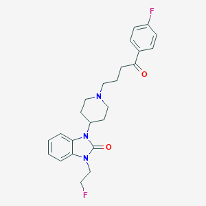 molecular formula C24H27F2N3O2 B133485 3N-(2'-Fluoroethyl)benperidol CAS No. 146436-64-8