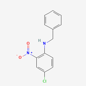 molecular formula C13H11ClN2O2 B1334861 N-苄基-4-氯-2-硝基苯胺 CAS No. 10066-18-9