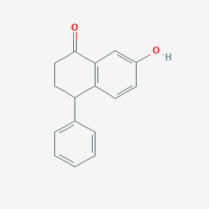 7-Hydroxy-4-phenyl-3,4-dihydronaphthalen-1(2H)-one