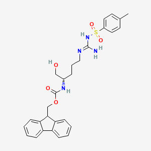molecular formula C28H32N4O5S B1334953 Fmoc-Argininol(Tos) 