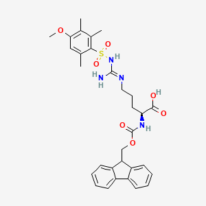 molecular formula C31H36N4O7S B1334954 Fmoc-Arg(Mtr)-OH CAS No. 98930-01-9