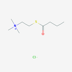molecular formula C9H20ClNOS B1334964 S-丁酰硫胆碱氯化物 CAS No. 22026-63-7