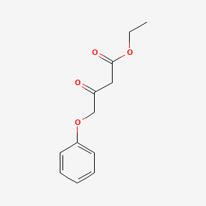 molecular formula C12H14O4 B1334972 Ethyl 3-oxo-4-phenoxybutanoate CAS No. 41051-18-7