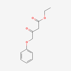 molecular formula C12H14O4 B1334972 Ethyl 3-oxo-4-phenoxybutyrate CAS No. 41051-18-7