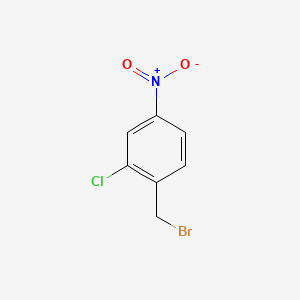 molecular formula C7H5BrClNO2 B1334974 1-(Bromomethyl)-2-chloro-4-nitrobenzene CAS No. 42533-63-1