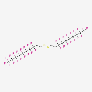 molecular formula C20H8F34S2 B1334975 Bis(1H,1H,2H,2H-perfluorodecyl)disulfide CAS No. 42977-21-9