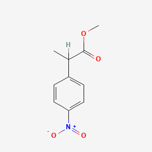 molecular formula C10H11NO4 B1334978 Methyl 2-(4-nitrophenyl)propanoate CAS No. 50415-69-5