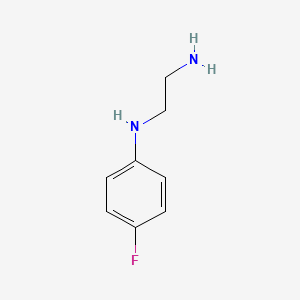molecular formula C8H11FN2 B1334979 N-(4-氟苯基)乙二胺 CAS No. 50622-51-0
