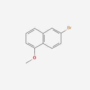 molecular formula C11H9BrO B1334983 6-Bromo-1-methoxynaphthalene CAS No. 54828-63-6