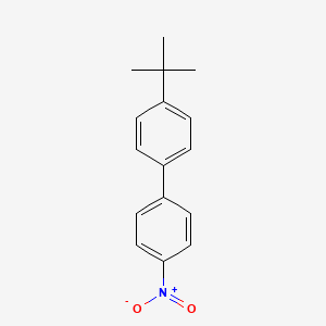 molecular formula C16H17NO2 B1334996 1-叔丁基-4-(4-硝基苯基)苯 CAS No. 279242-11-4