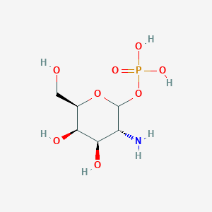 molecular formula C6H14NO8P B1335009 D-Galactosamine 1-phosphate CAS No. 26401-96-7