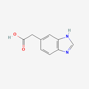 2-(1H-Benzo[d]imidazol-6-yl)acetic acid