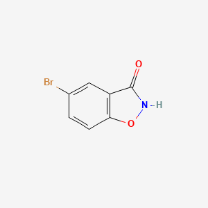 molecular formula C7H4BrNO2 B1335019 5-Bromobenzo[d]isoxazol-3(2H)-one CAS No. 65685-50-9