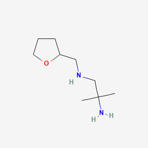 molecular formula C9H20N2O B1335025 1,2-Propanediamine, N-tetrahydrofurfuryl-2-methyl- CAS No. 73972-41-5