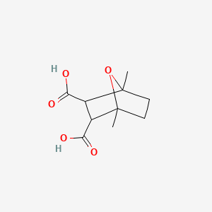 molecular formula C10H14O5 B1335029 1,4-Dimethyl-7-oxabicyclo[2.2.1]heptane-2,3-dicarboxylic Acid CAS No. 109282-27-1