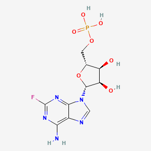 molecular formula C10H13FN5O7P B1335035 5'-Adenylic acid, 2-fluoro- CAS No. 71261-44-4