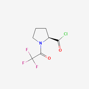molecular formula C7H7ClF3NO2 B1335037 N-Trifluoroacetylprolyl chloride CAS No. 36724-68-2