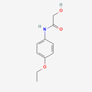 molecular formula C10H13NO3 B1335039 N-(4-ethoxyphenyl)-2-hydroxyacetamide CAS No. 22521-79-5