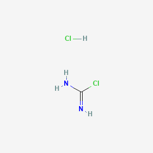 molecular formula CH4Cl2N2 B1335040 Chloroformamidine hydrochloride CAS No. 29671-92-9