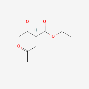 molecular formula C9H14O4 B1335042 Ethyl 2-acetyl-4-oxopentanoate CAS No. 41892-81-3