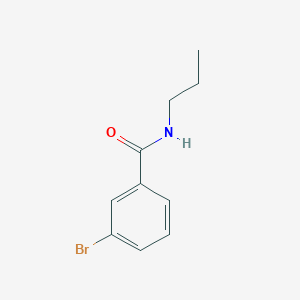 molecular formula C10H12BrNO B1335070 3-bromo-N-propylbenzamide CAS No. 35306-74-2