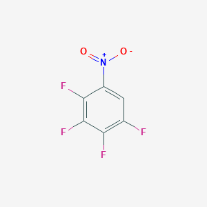 molecular formula C6HF4NO2 B133510 2,3,4,5-Tetrafluoronitrobenzene CAS No. 5580-79-0