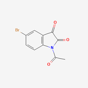 1-Acetyl-5-bromo-1H-indole-2,3-dione
