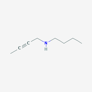 molecular formula C8H15N B1335115 Butyl-but-2-ynyl-amine CAS No. 436099-56-8