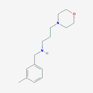 molecular formula C15H24N2O B1335116 (3-Methyl-benzyl)-(3-morpholin-4-yl-propyl)-amine CAS No. 626208-51-3