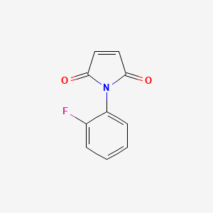 molecular formula C10H6FNO2 B1335124 1-(2-fluorophenyl)-1H-pyrrole-2,5-dione CAS No. 63566-53-0