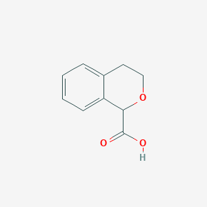 molecular formula C10H10O3 B1335147 Isochroman-1-carboxylic acid CAS No. 13328-85-3