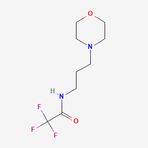 molecular formula C9H15F3N2O2 B1335212 2,2,2-Trifluoro-N-(3-morpholin-4-yl-propyl)-acetamide CAS No. 570421-58-8